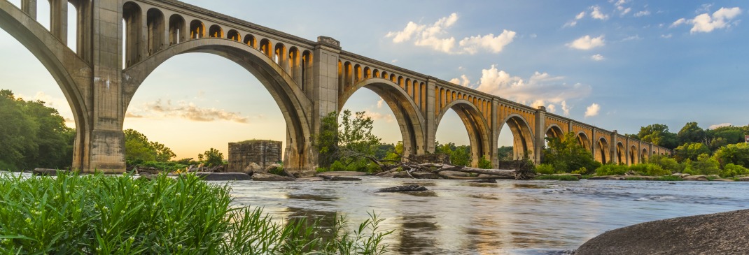 Brücke in Richmond, Virginia